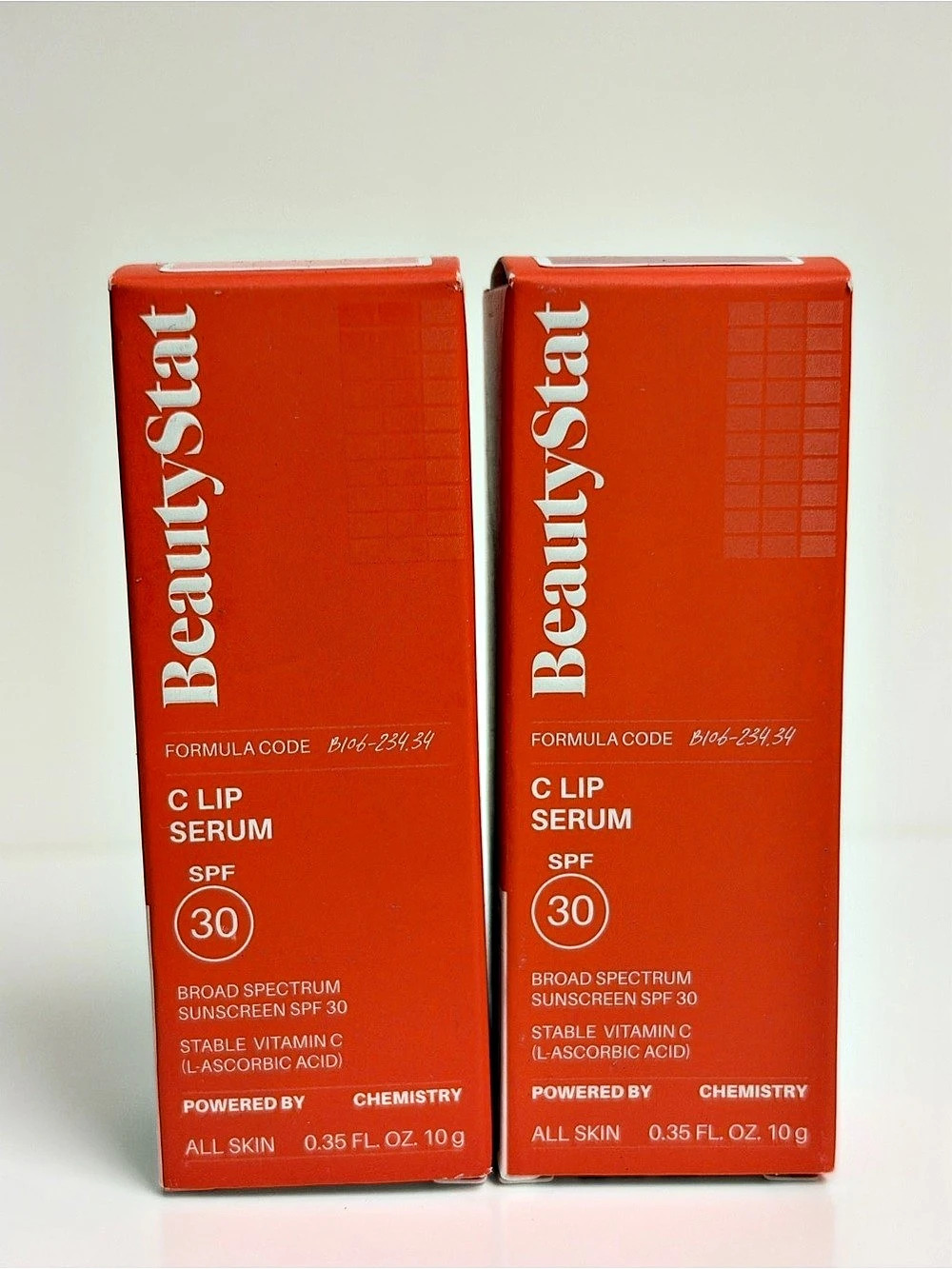 BeautyStat C Lip Serum SPF 30 SPF 30 Neutral Peach & Butter Beige NWT